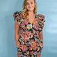 In The Villa Romper - Black -