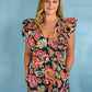 In The Villa Romper - Black -