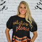 Witches Please Sequins Top -