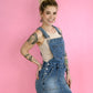Denim Overall Skirt -