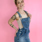 Denim Overall Skirt -