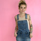 Denim Overall Skirt -