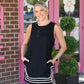 Cathy Braided Black Dress
