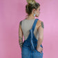 Denim Overall Skirt -