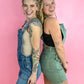 Sage Skirt Overalls -