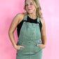 Sage Skirt Overalls -