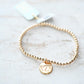 eCollegiate Classic 3mm Bracelet - Virginia Tech Disc