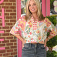 Georgina Tropical Crop Top