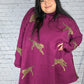 Returning Fan Fav Plum Cheetah Sweater -