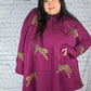 Returning Fan Fav Plum Cheetah Sweater -