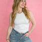 The Palm Tank - Off White -