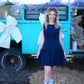 Juno Navy Dress
