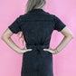 The Little Black Denim Dress -