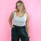 Mineral Washed Cargo Pants - Ash -