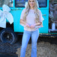 Catie Crochet Top - Oatmeal -