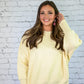 Yes Please Comfy Sweater - Cream -