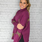 Returning Fan Fav Plum Cheetah Sweater -