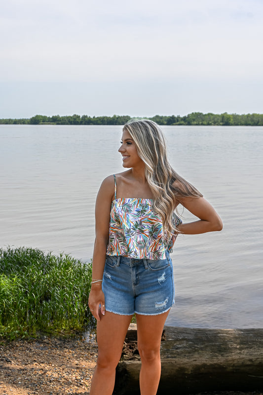 Enjoy the Moment -  Crop Top -