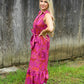 In The Jungle Cileah Collared Maxi Dress