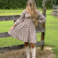 Lattes Tartan Mini Dress