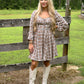 Lattes Tartan Mini Dress