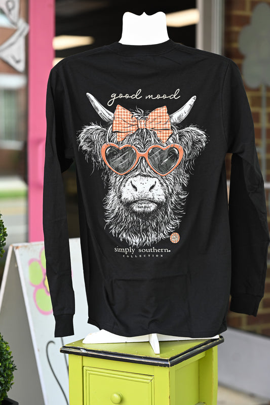 Good Mood Heffer LS Tee
