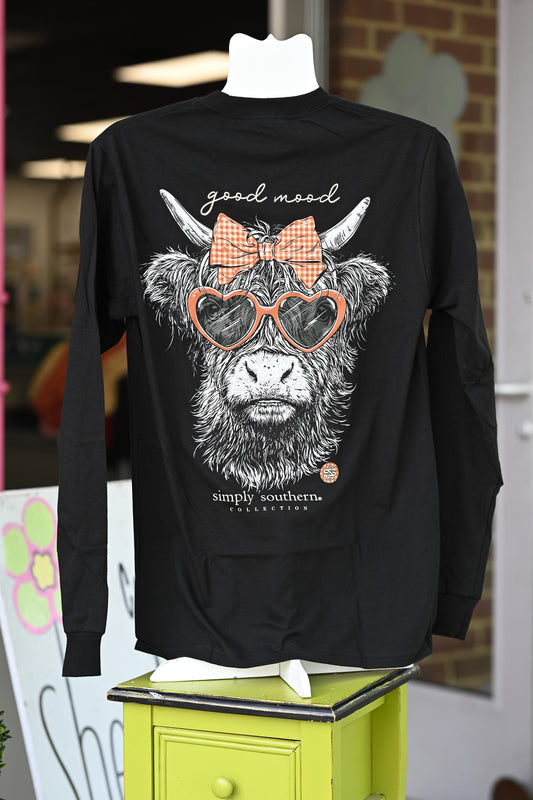 Good Mood Heffer LS Tee
