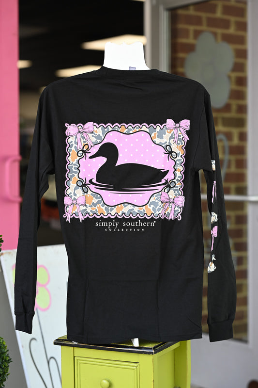 Duck Polka Dot LS Tee