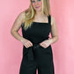 Harriett Soft Black Jumpsuit