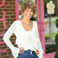 Ophelia White Lace Top