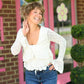 Ophelia White Lace Top