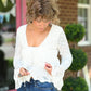 Ophelia White Lace Top