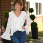Evangeline White Blouse