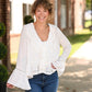 Evangeline White Blouse