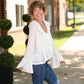 Evangeline White Blouse