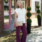 Travel Day Cream Top