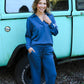 Cloud Wide Leg Pant Blue