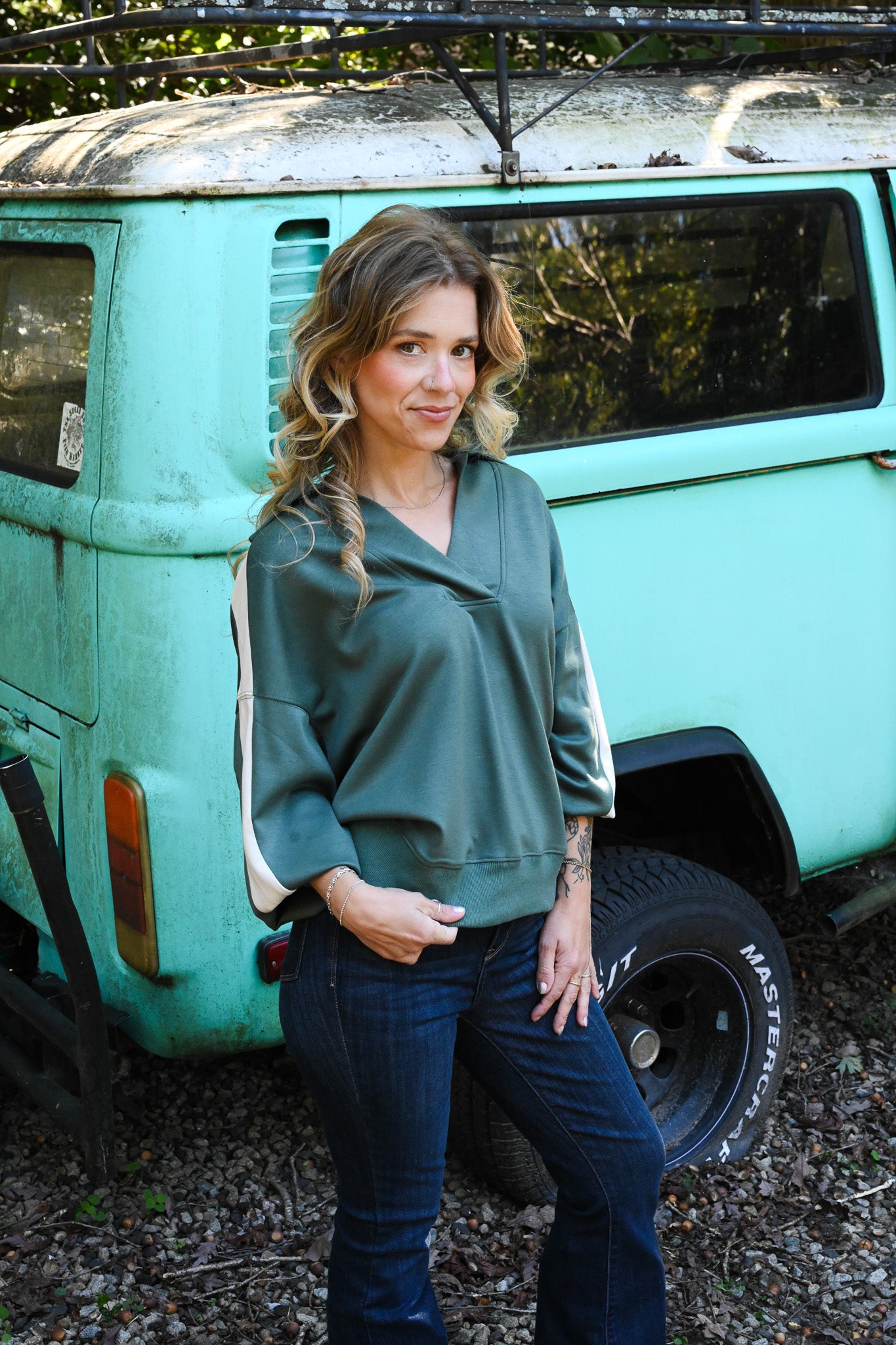 Lucy Luxeknit Pullover - Lagoon