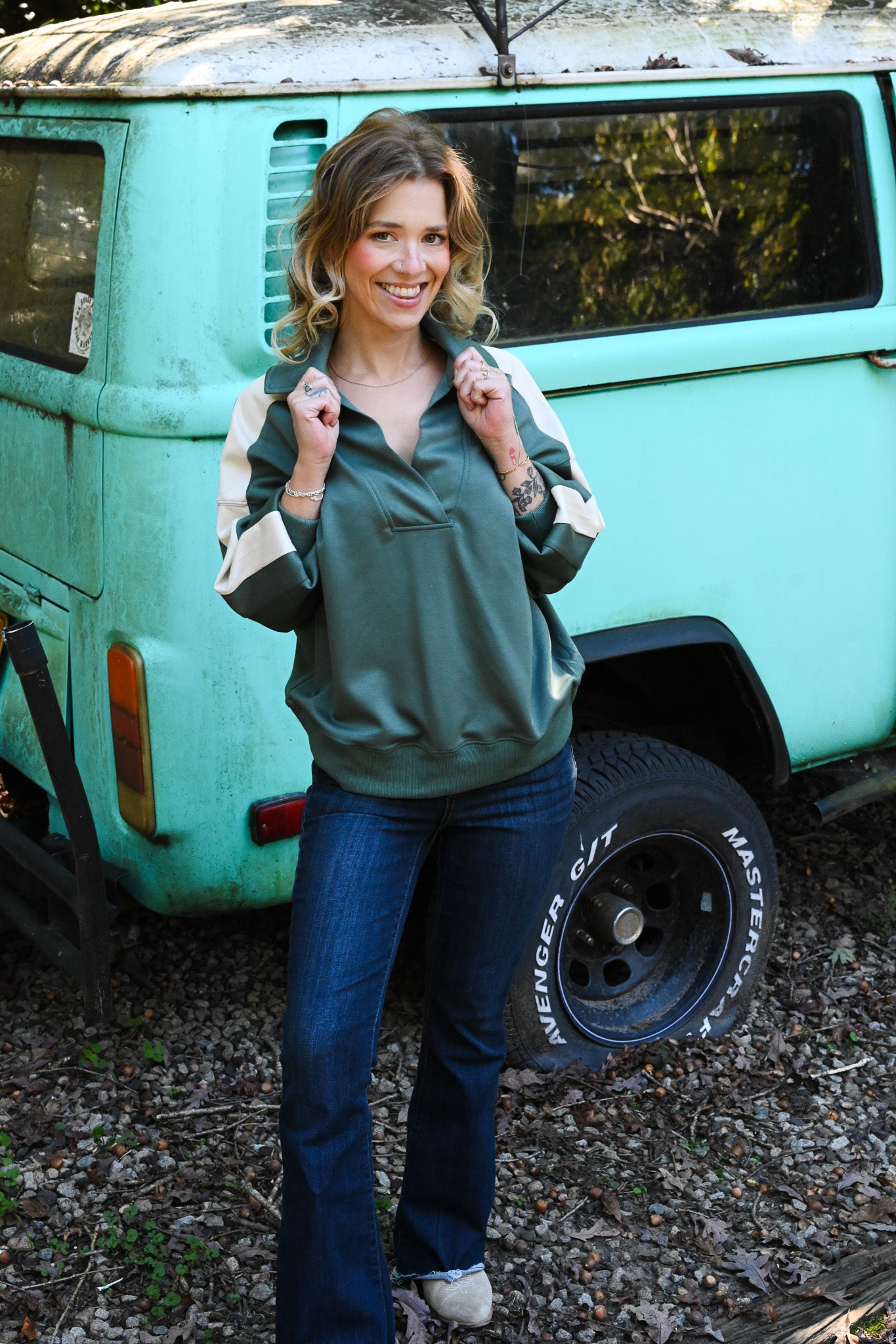 Lucy Luxeknit Pullover - Lagoon