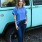 Barb Blue Top