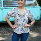 Betsey Embroidered Blouse