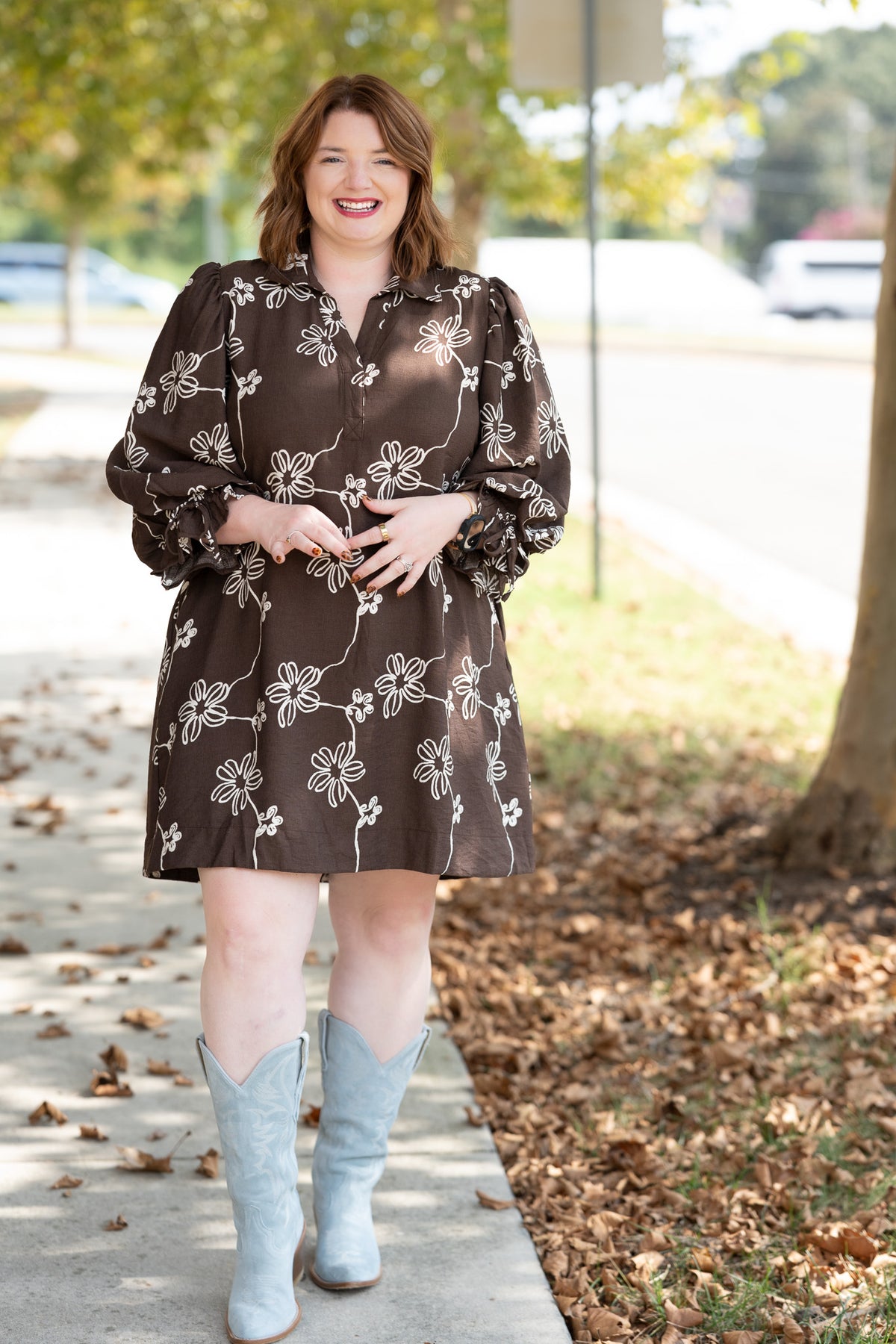 Chase Brown Dress