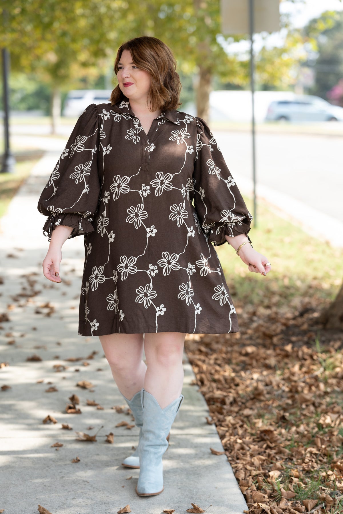 Chase Brown Dress