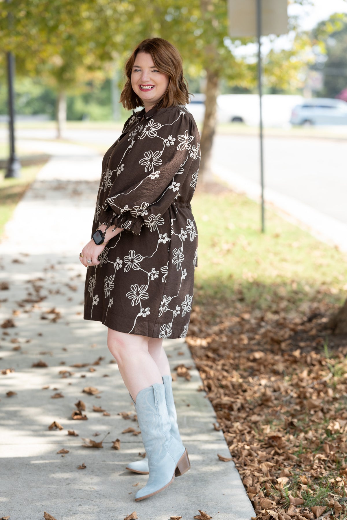 Chase Brown Dress