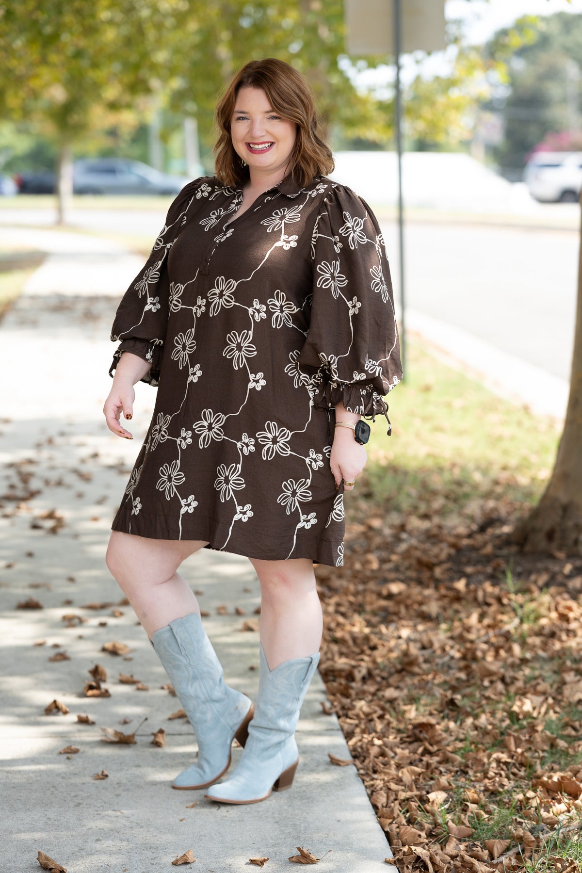 Chase Brown Dress