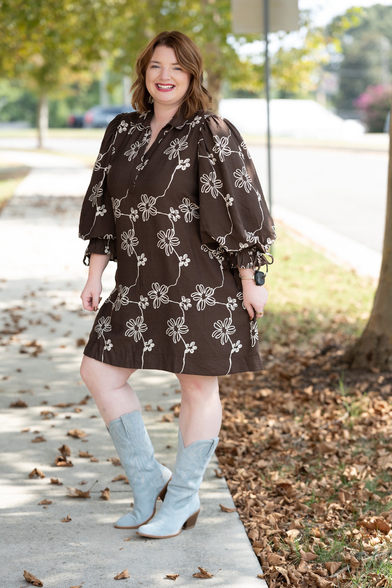 Chase Brown Dress