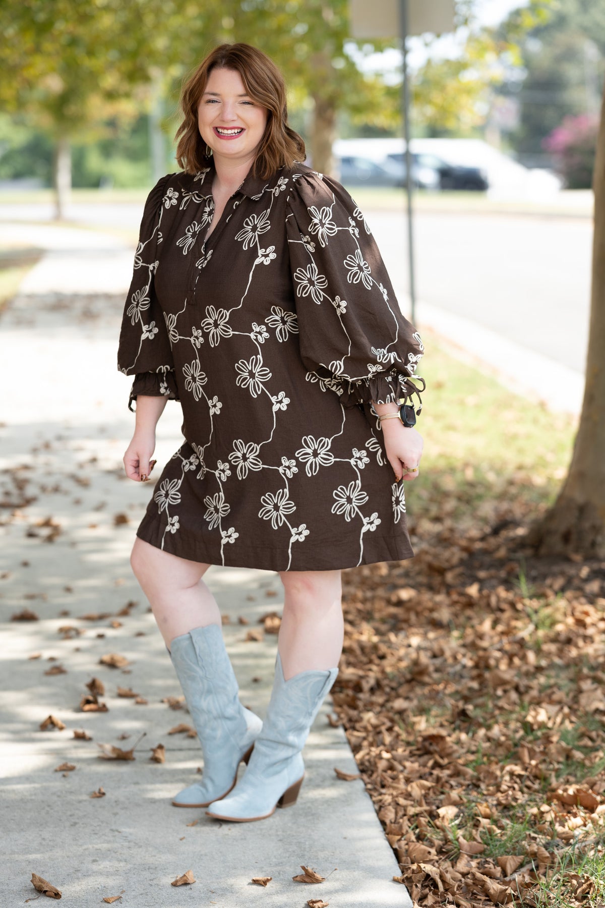 Chase Brown Dress