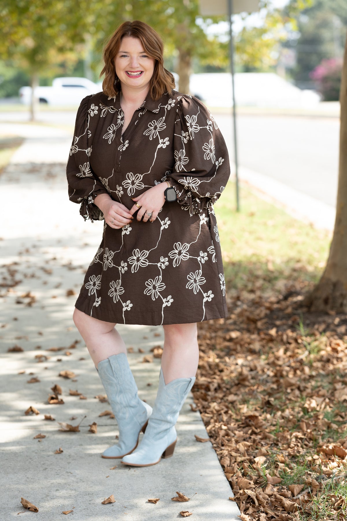 Chase Brown Dress