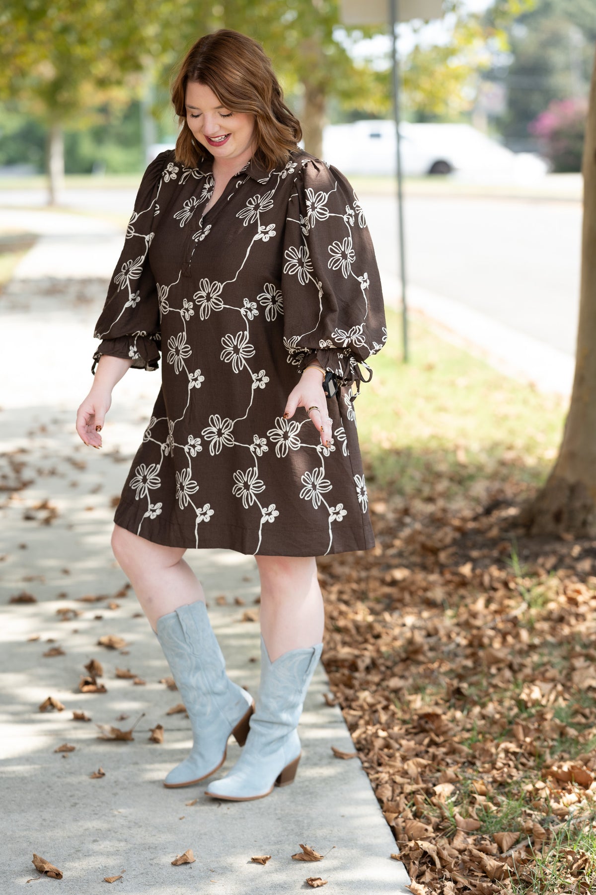 Chase Brown Dress
