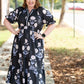 Bowie Blue Floral Midi